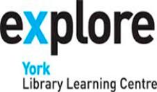 York Explore Library Learning Centre logo